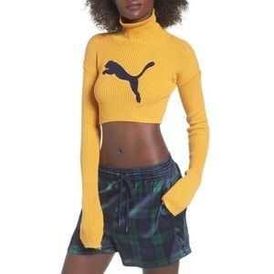 puma crop sweater